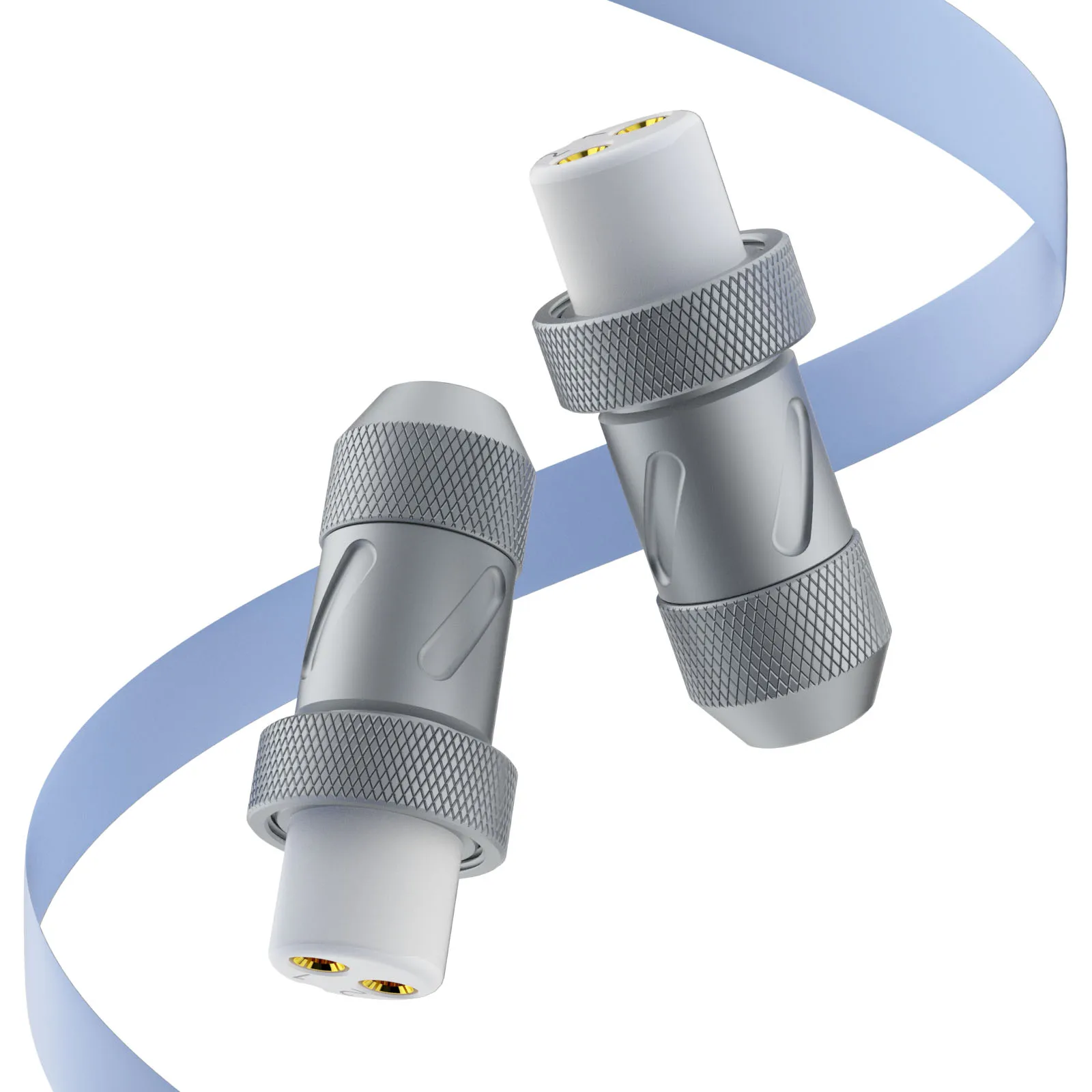 Monosaudio GX16 2Pin Female 16mm Circular Aviation Socket Plug Wire Panel Connector 5A 125V 250V for Hifi Power Supply