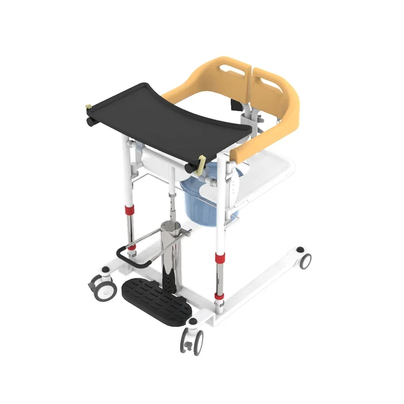 Lift up Easy Seat Elderly Nursing Transfer Chair Move Equipment Chair for Disabled Patient Lift Transfer Chair