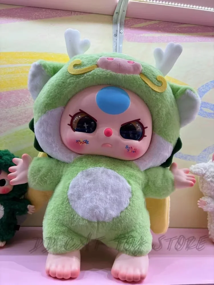 Bayi tiga Kawaii 1000% boneka besar bayi kotak buta trendi figur aksi bermain hadiah lucu indah dan pengerjaan yang indah