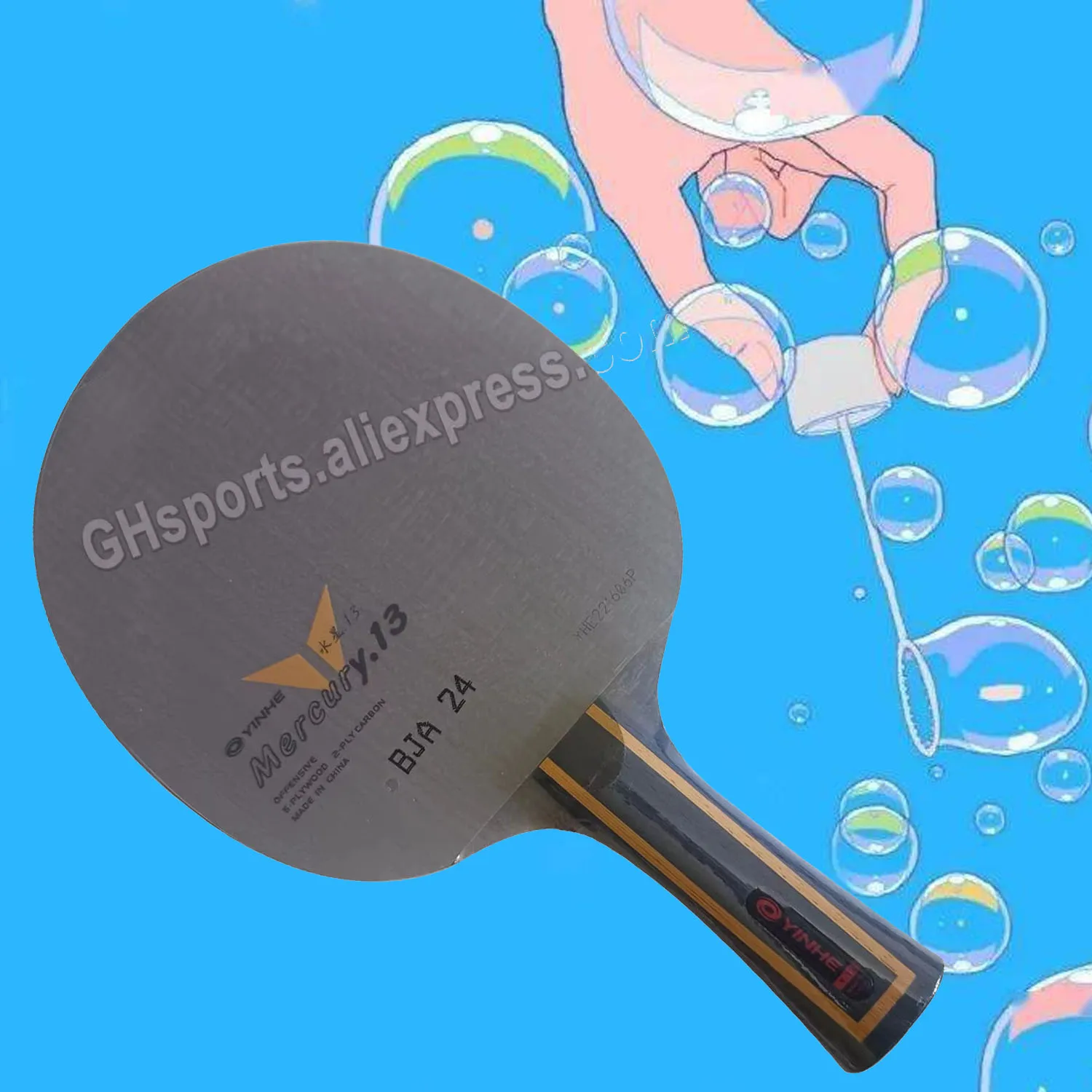

Galaxy Yinhe Mercury.13 Y-13 Loop+Attack Table Tennis Blade for PingPong Racket Y13