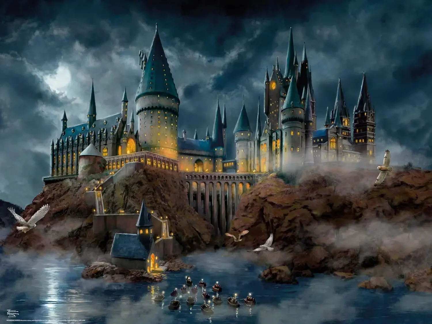

Castle in The Mist 120/300/500/520/1000/1314 шт. Деревянный пазл для Gameroom, спальни, гостиной, декор, подарок на день рождения
