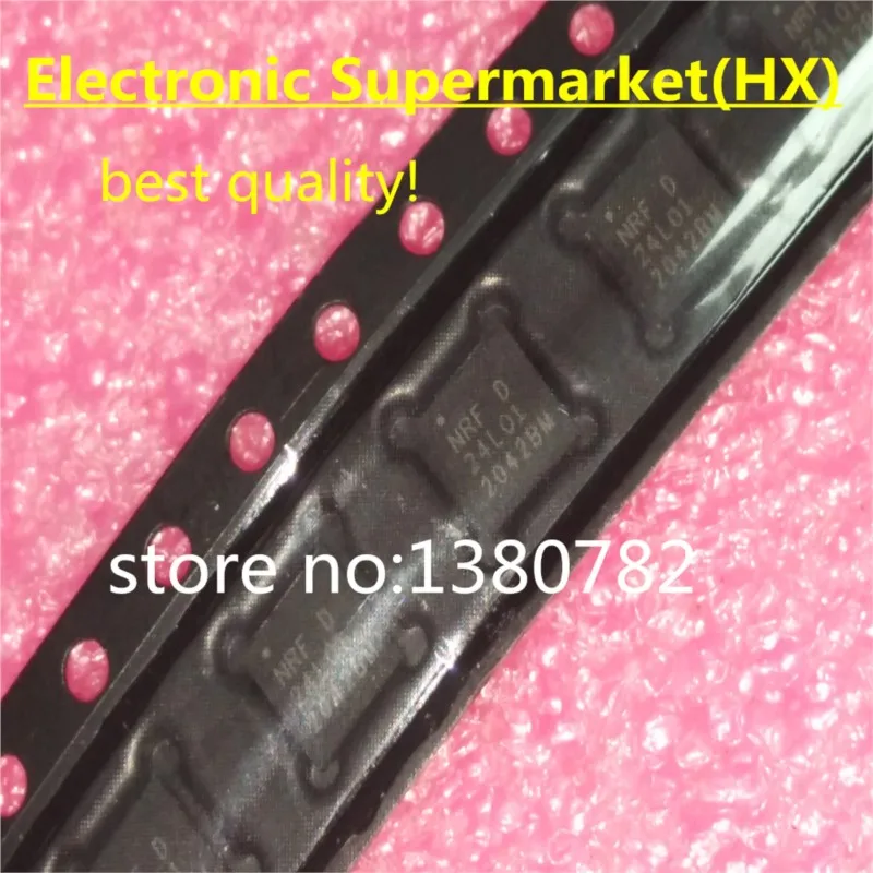 Free Shipping 10pcs-50pcs/lots NRF24L01 NRF24L01P-R QFN-20 New Chip In stock!