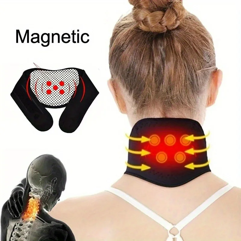 

2pcs Magical Automatic Heating Neck Protector! Automatic Heating Neck Protector, Magnetic Health Care