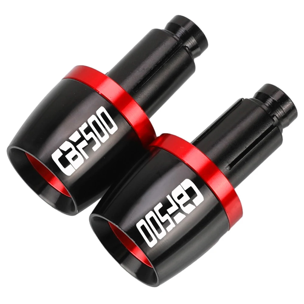 FOR HONDA CBF 500 2004 2005 2006 2007 2008 CBF500 Motorcycle 7/8'' 22MM Handlebar Grips Bar Ends Cap Counterweight Plug Slide