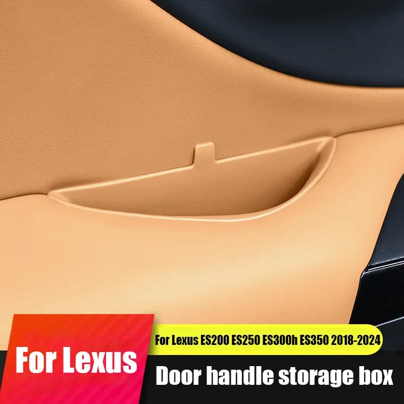 For Lexus ES200 ES250 ES300h ES350 2018 2019 2020 2021 2022 2023 2024 TPE material for door handle storage box
