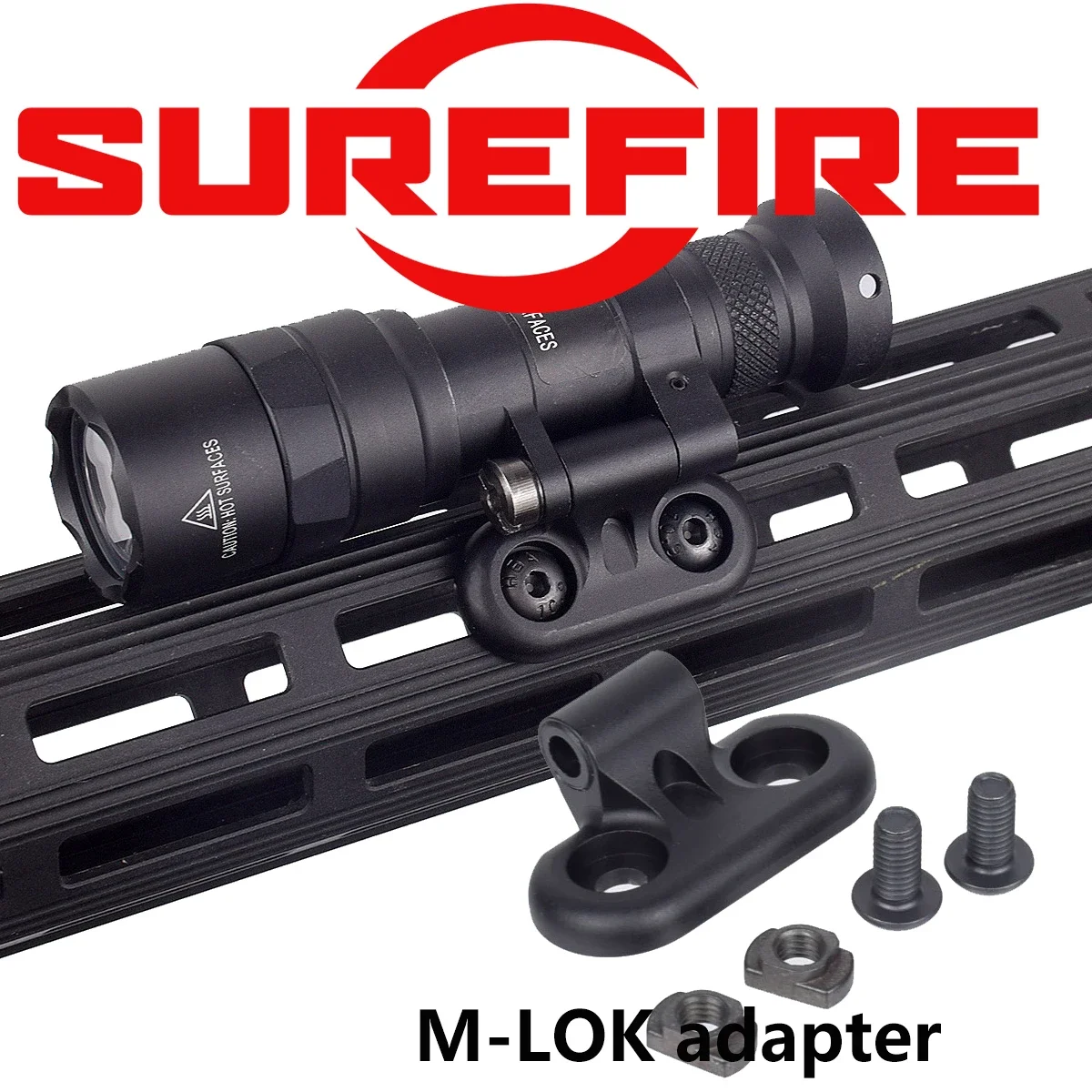 Tactical SureFire M340C M640DF M340V M640V Offset Weapon Flashlight Scout Light LED AR15 Rifle Airsoft Weapon Light