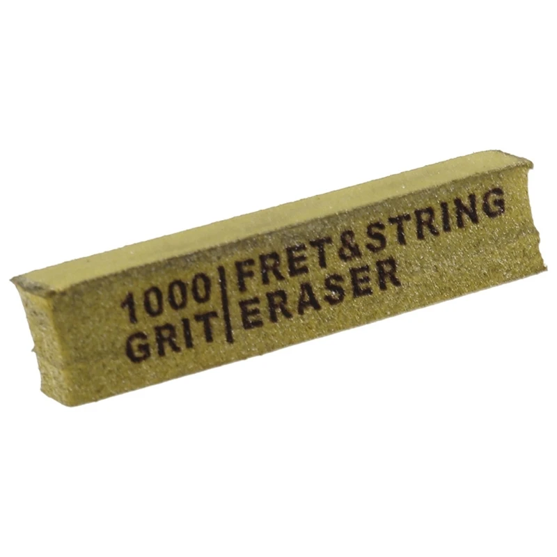 5Pack Fret Erasers For Guitar,Fret Polishing Cleaner,Frets Polish Tools,Clean Fret String(180&400&1000&1500&2000 Grit)