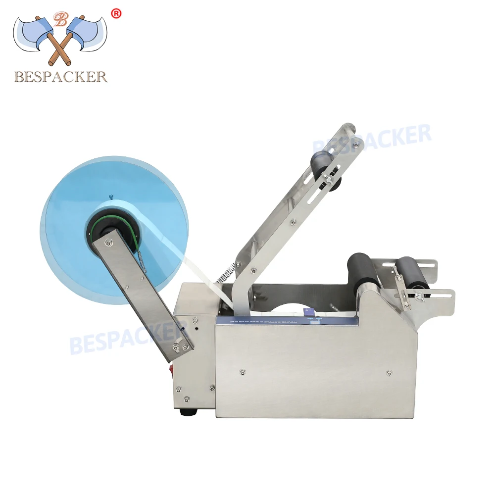 XT-50 semi automatic labeling machine sticker label packing machine essential oil bottle labeling machine