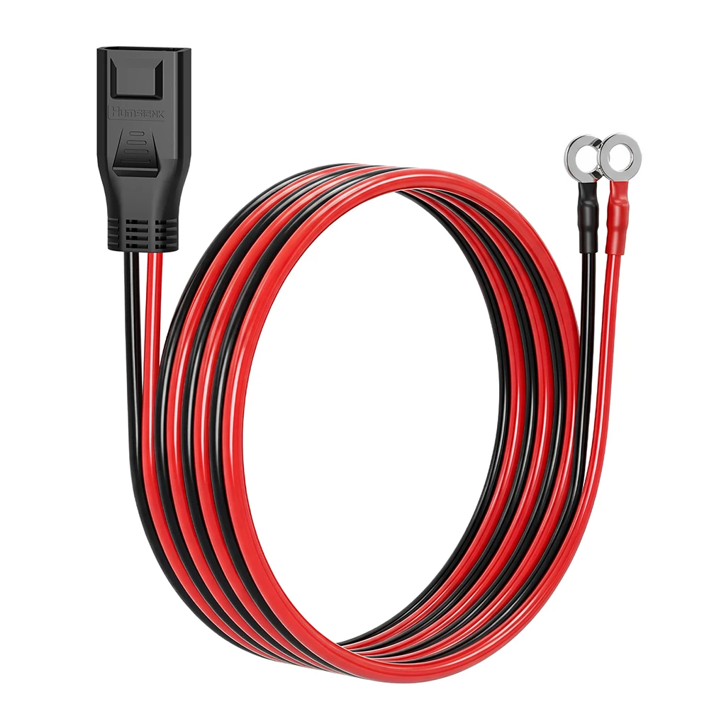 HumsienkLINK – EcoFlow Delta 2/3 PPS Extra Battery Cable (M8 to XT150). 50A Bidirectional, 8AWG, No Adapters, Independent BMS, Smart Voltage Sync.