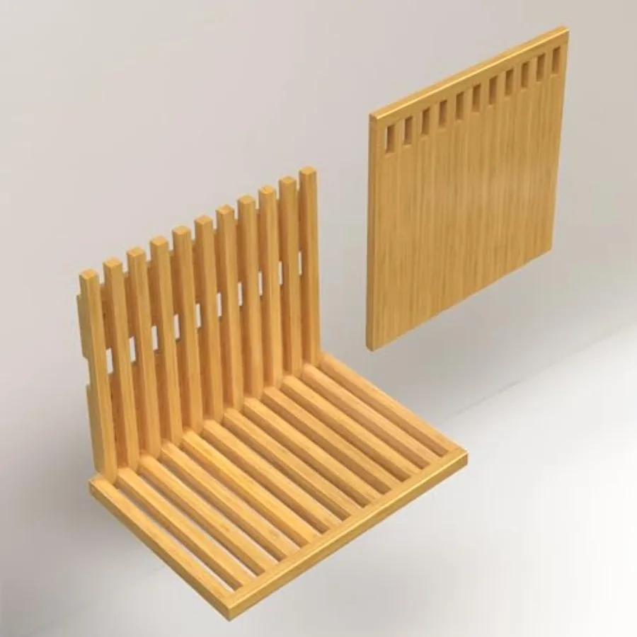 

Превратите любую стену в сиденье: Улучшенный настенный складной бамбуковый стул для небольших помещений, прихожей и зоны у бассейна – компактный и легкий.