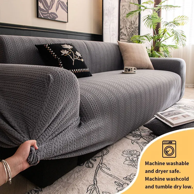 1PC-Elastic anti cat scratch sofa cover, all inclusive universal cover, high-end sofa protection cover, suitable for all seasons