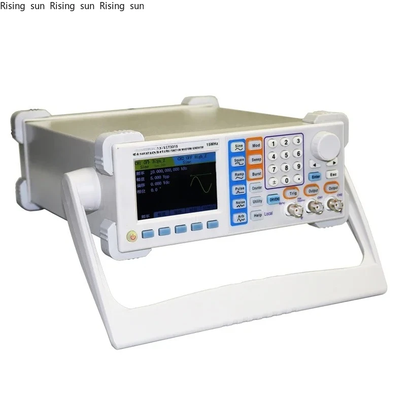 2025.4 Generatore di forme d'onda arbitrarie a doppio canale Sorgente di segnale Generatore di segnale funzione misuratore di frequenza di impulsi a onda quadra ET331