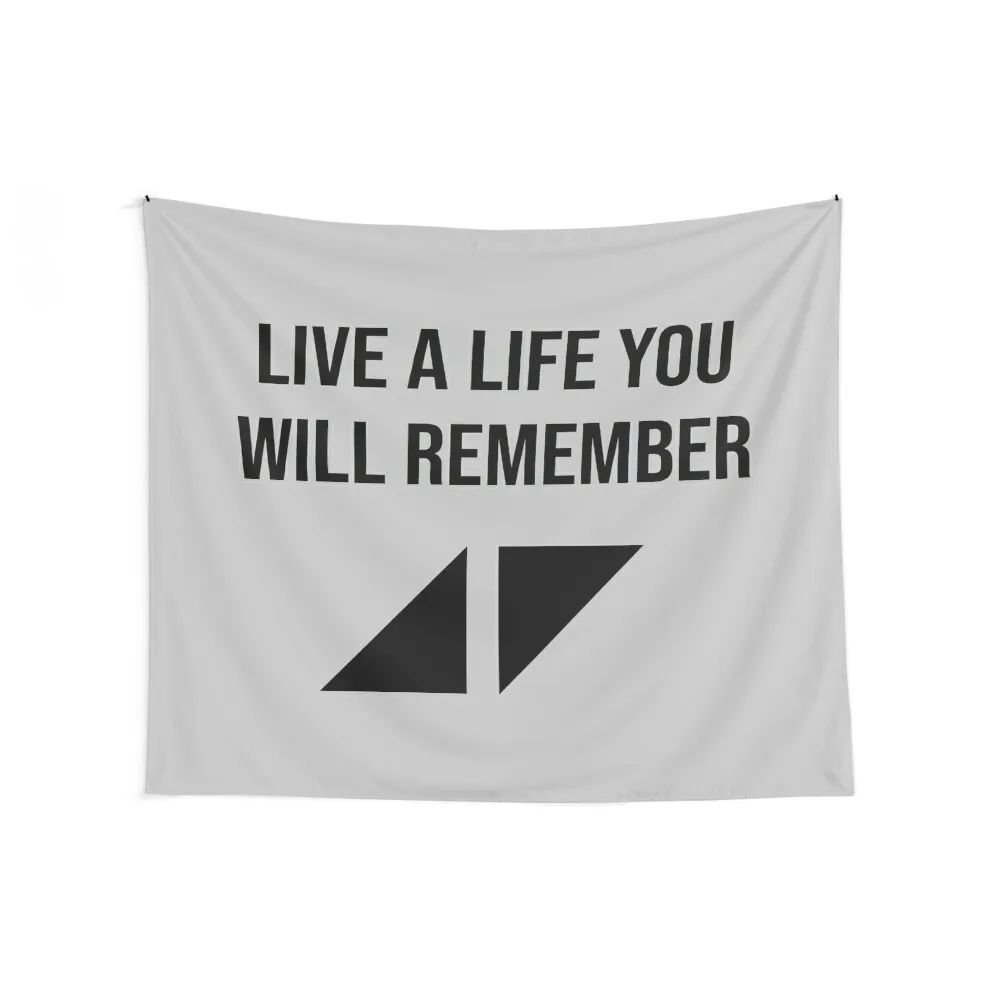 Live a life you will remember Tapestry Wall Decoration Items Room Decor Cute Bedroom Deco Tapestry