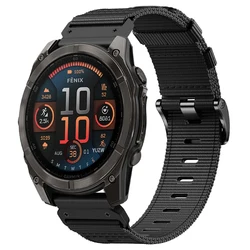 22 26 mm nylonowy pasek do zegarka Garmin Fenix E 8 51MM 47mm 7/7X/5/5 Plus/6/6 Pro Wymienny pasek do zegarka Instinct 2X/Enduro 3