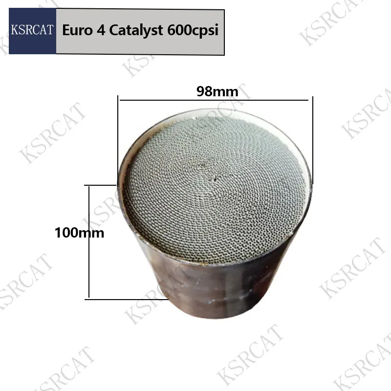 

Universal Catalyst 98*100MM Euro 4 600Cpsi Catalytic Converter-Metal Honeycomb Substrate for Automobile As Catalyst