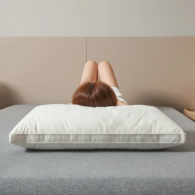 Moerbeizijden kussen 7A antibacterieel slaapkussen Luxe comfortabele katoenen hotelbedkussens