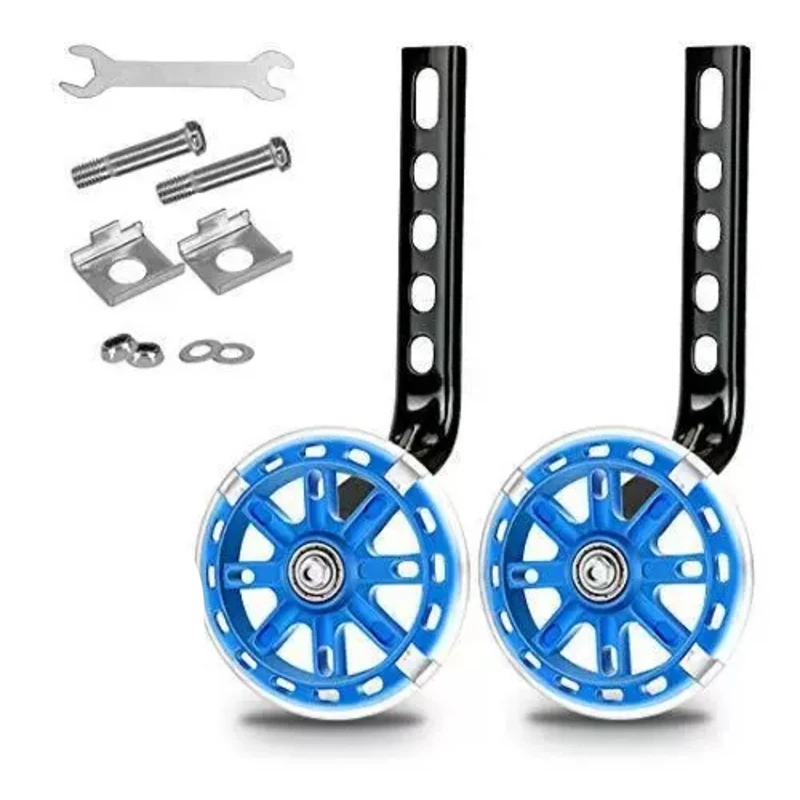 Fahrrad-Stützräder für Kinder, Fahrrad, verstellbarer Stabilisator, geeignet für 12, 14, 16, 18, 20 Zoll Kinderfahrräder