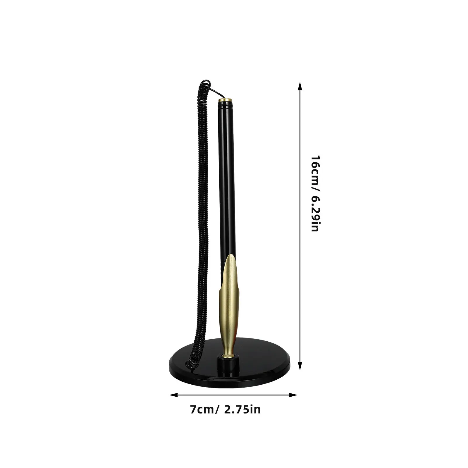 4Pcs Professional Desk Pen Set with Stand for Wedding Reception Guest Book Bridal Signing Business Events Office Desk Organizer