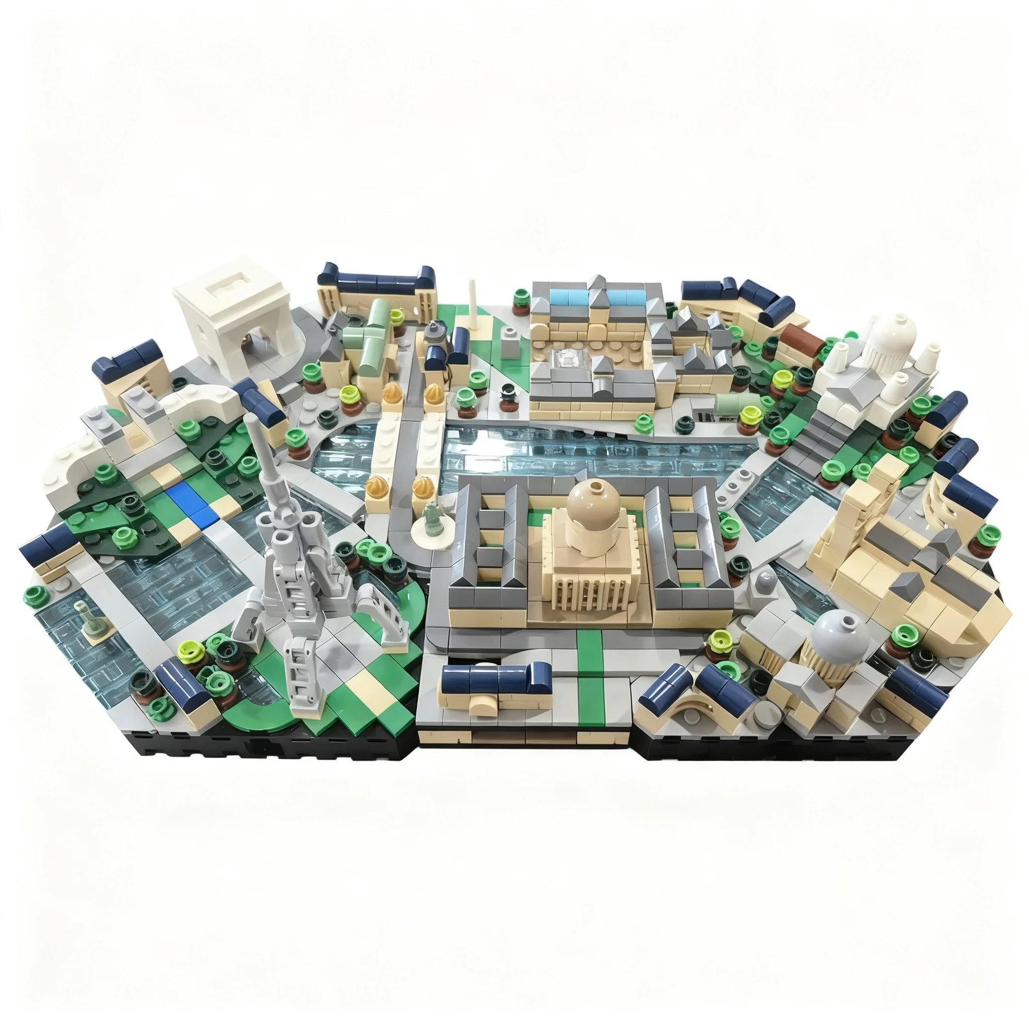 1275pcs MOC Paris Diorama Arch - Kids Toys Paris ulasan dan harga