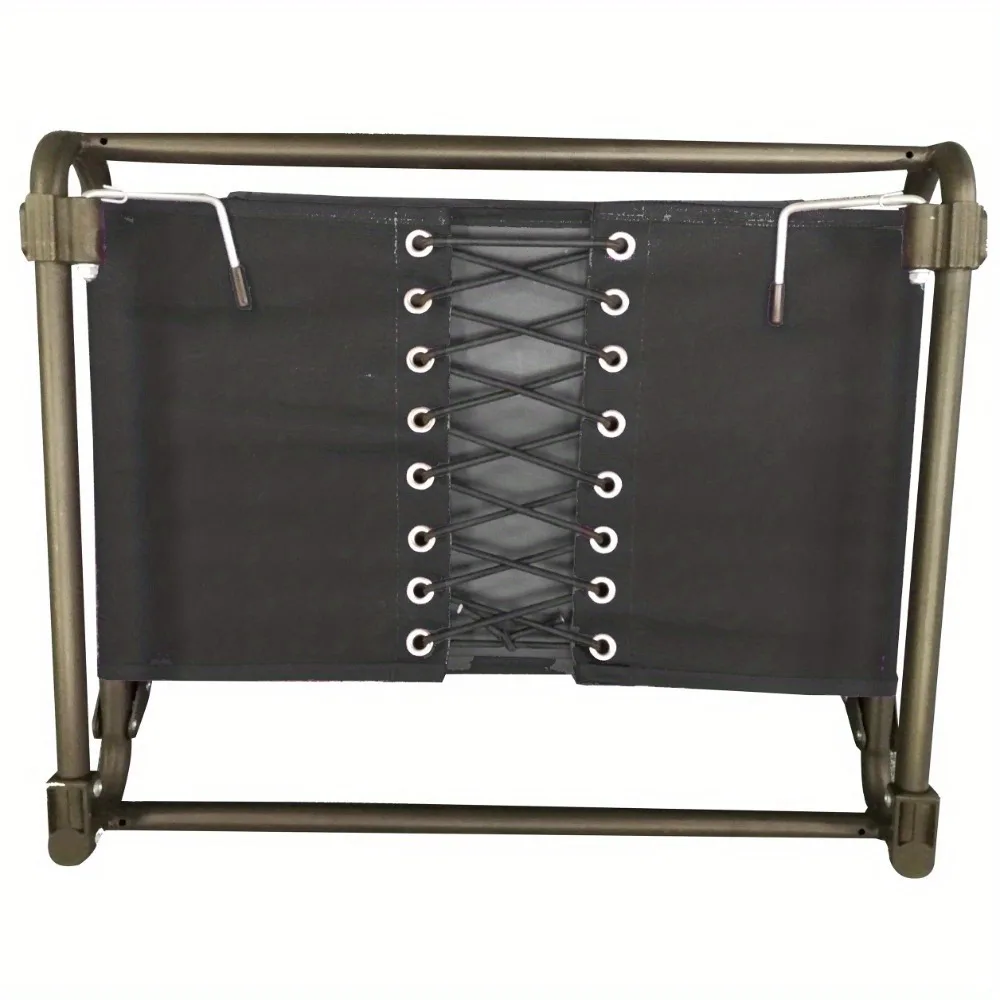 Очень широкое сиденье для стадиона с крючками, черное