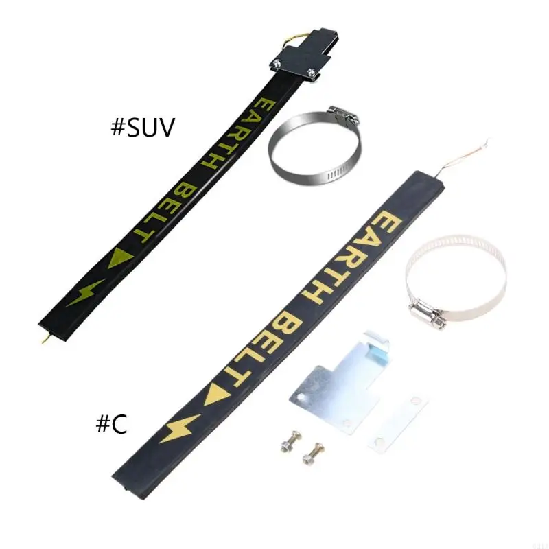 

G2TA Anti Static Strap Anti Shock Grounding Current Wire Car Metal Electrostatic Belt