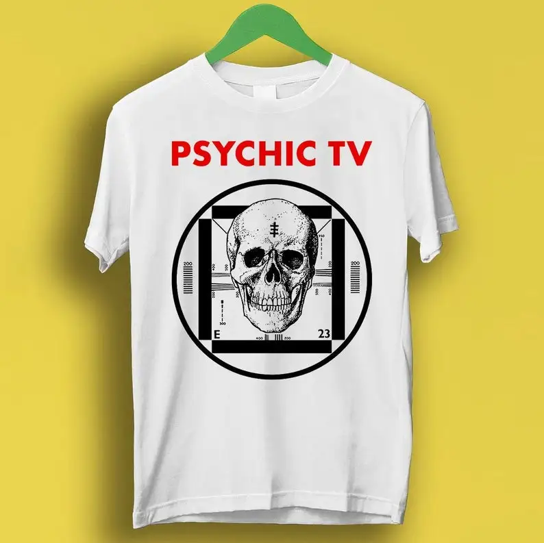 Psychic Tv Force The Hand of Change Punk Meme Gift Funny Tee Style Unisex Gamer Cult Music T Shirt P1738