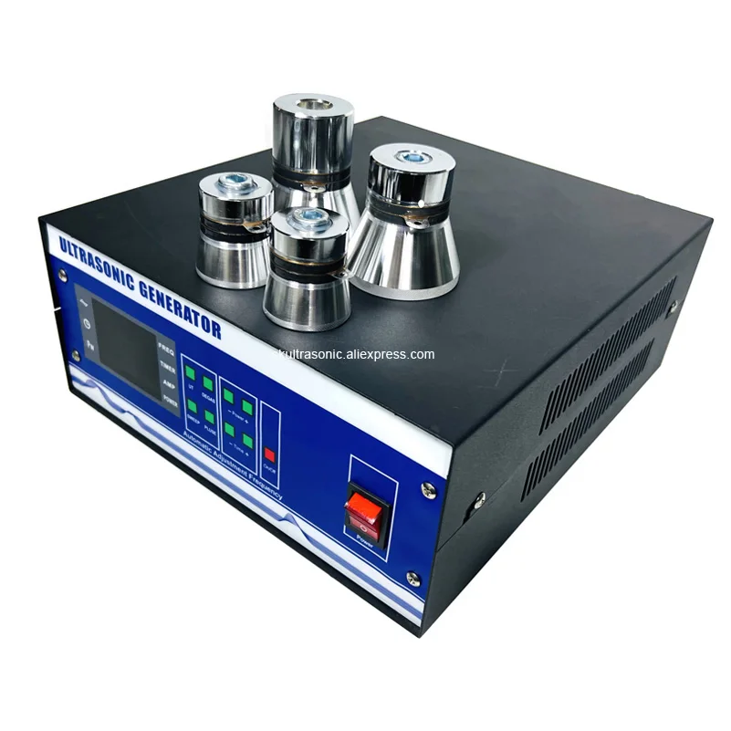 28 كيلو هرتز-40 كيلو هرتز مولد التردد المتغير بالموجات فوق الصوتية لآلة التنظيف بالموجات فوق الصوتية OEM 1800 واط