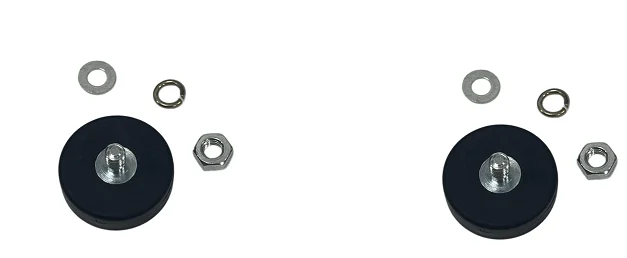 2PCS 22/31/36/43/66/88/135mm Bolzen Magnetische Basis Halterung Clamp LED Arbeit Licht Bar Halter SUV Offroad M4/M6/M8 MÄNNLICH/WEIBLICH