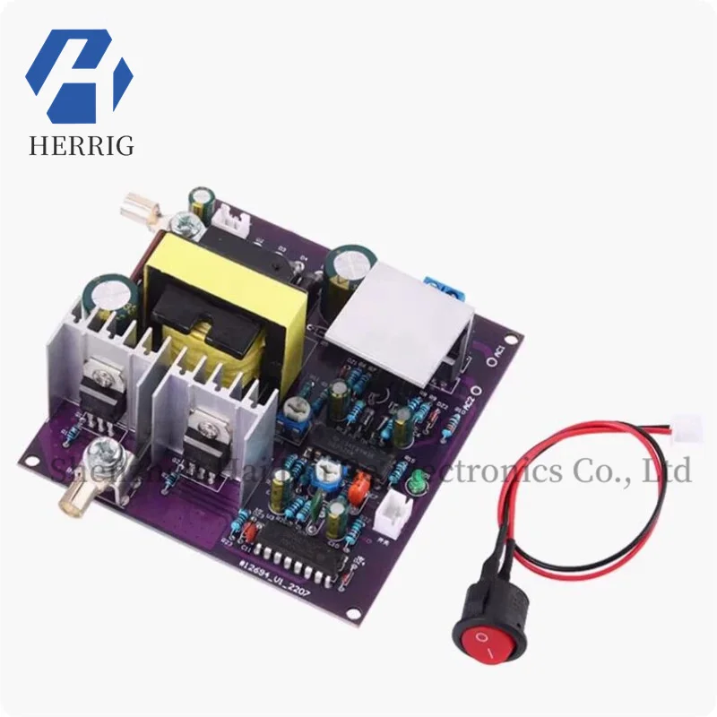 

300W Modified Sine Wave Output 50Hz Inverter 12V to 220V Inverter Power Storage DC-AC Booster Board