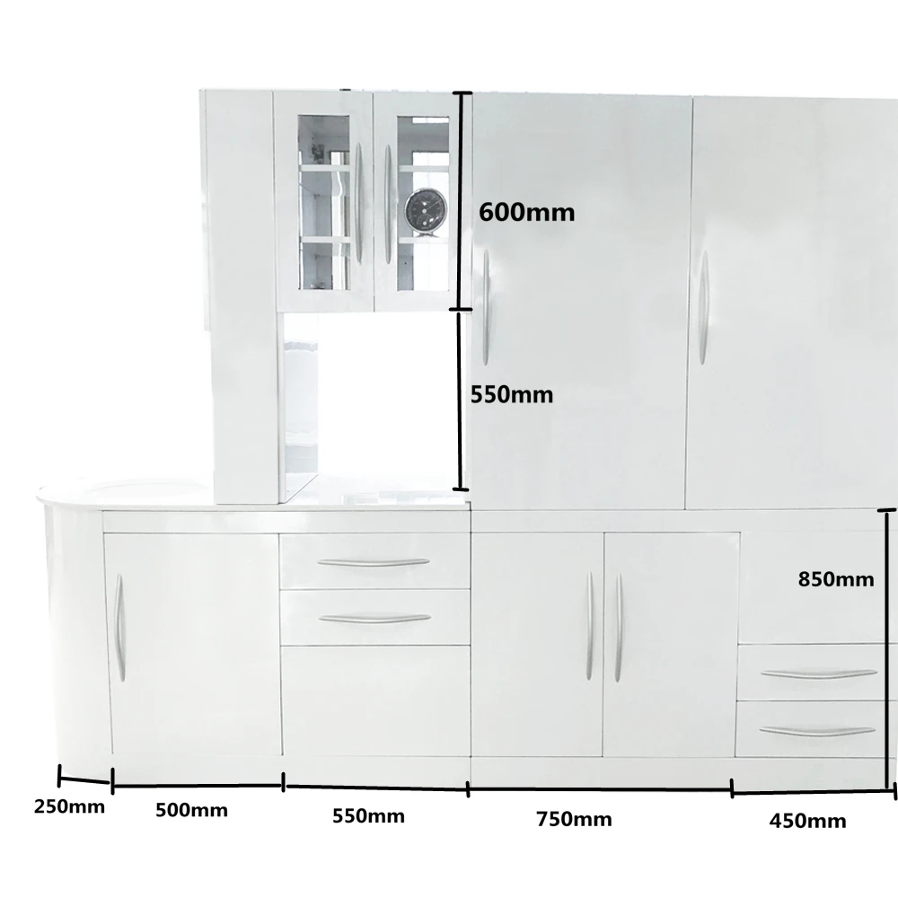 New Style Customized Stainless Steel Dental Furniture Dental Cabinet