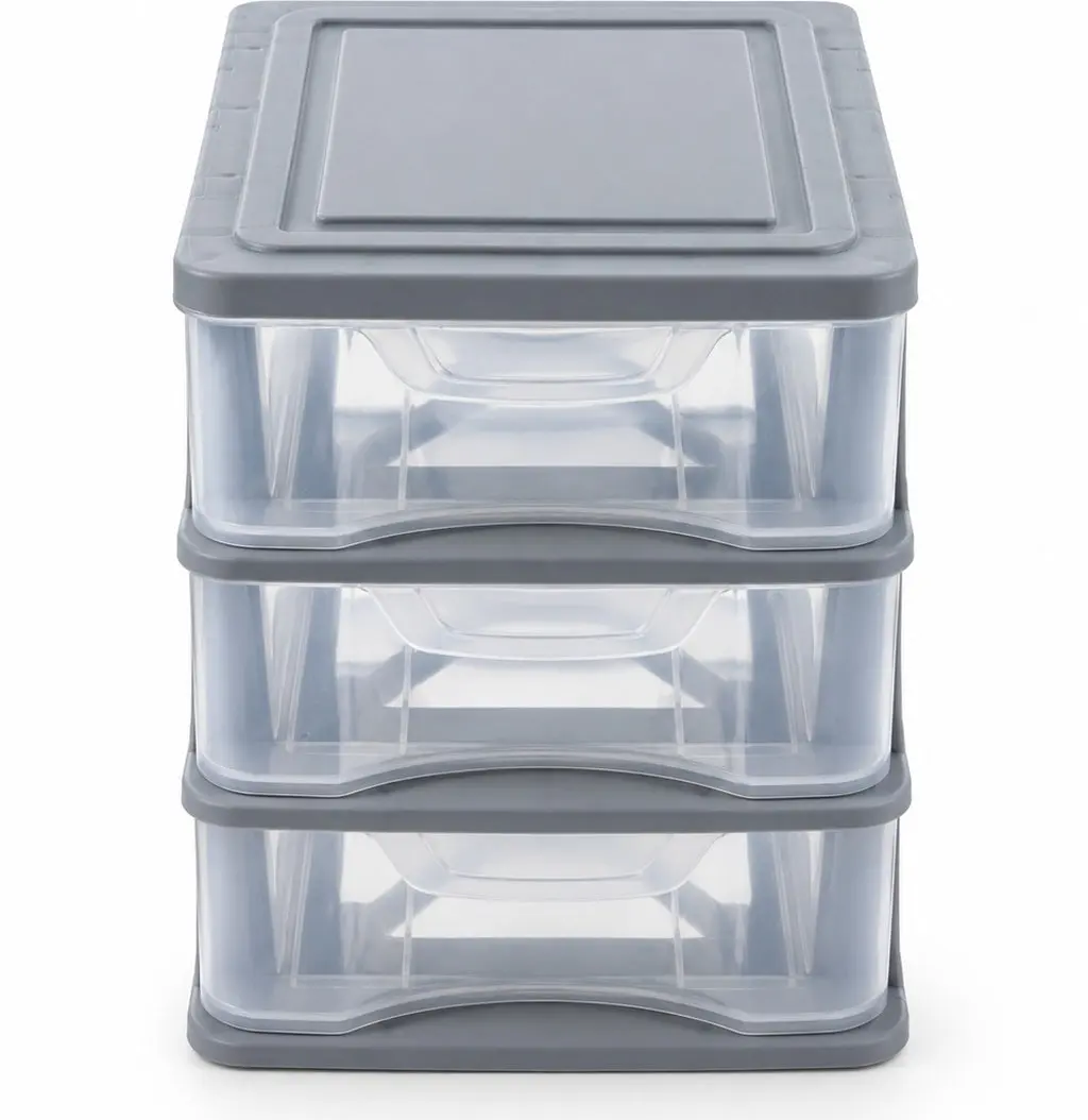 Drawer Type Storage Box Desktop Organizer for Stationery Sundries Office Supplies Makeup Cosmetics Jewelry Tape Pens Ink