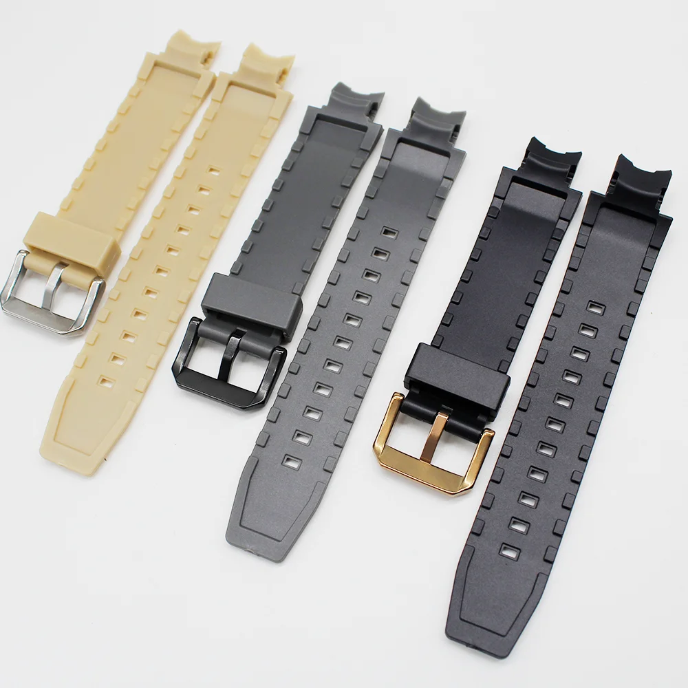 Watch band For EFX-500P / EFX-700 resin Watchband waterproof TPU sports Watch strap accessory comes with tools