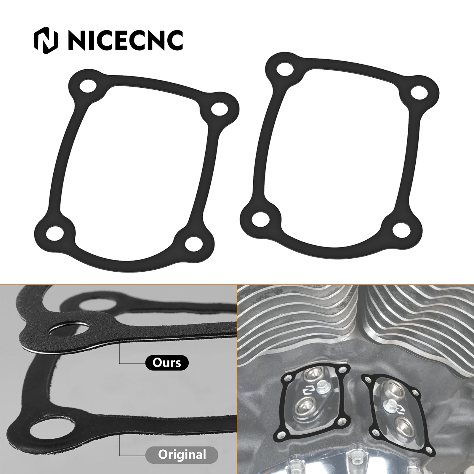 

25700362 Tappet Gasket Cover for M8 Harley Road King/Special Street Glide Deluxe Fat Boy Heritage Classic 107 114 Ultra Limited