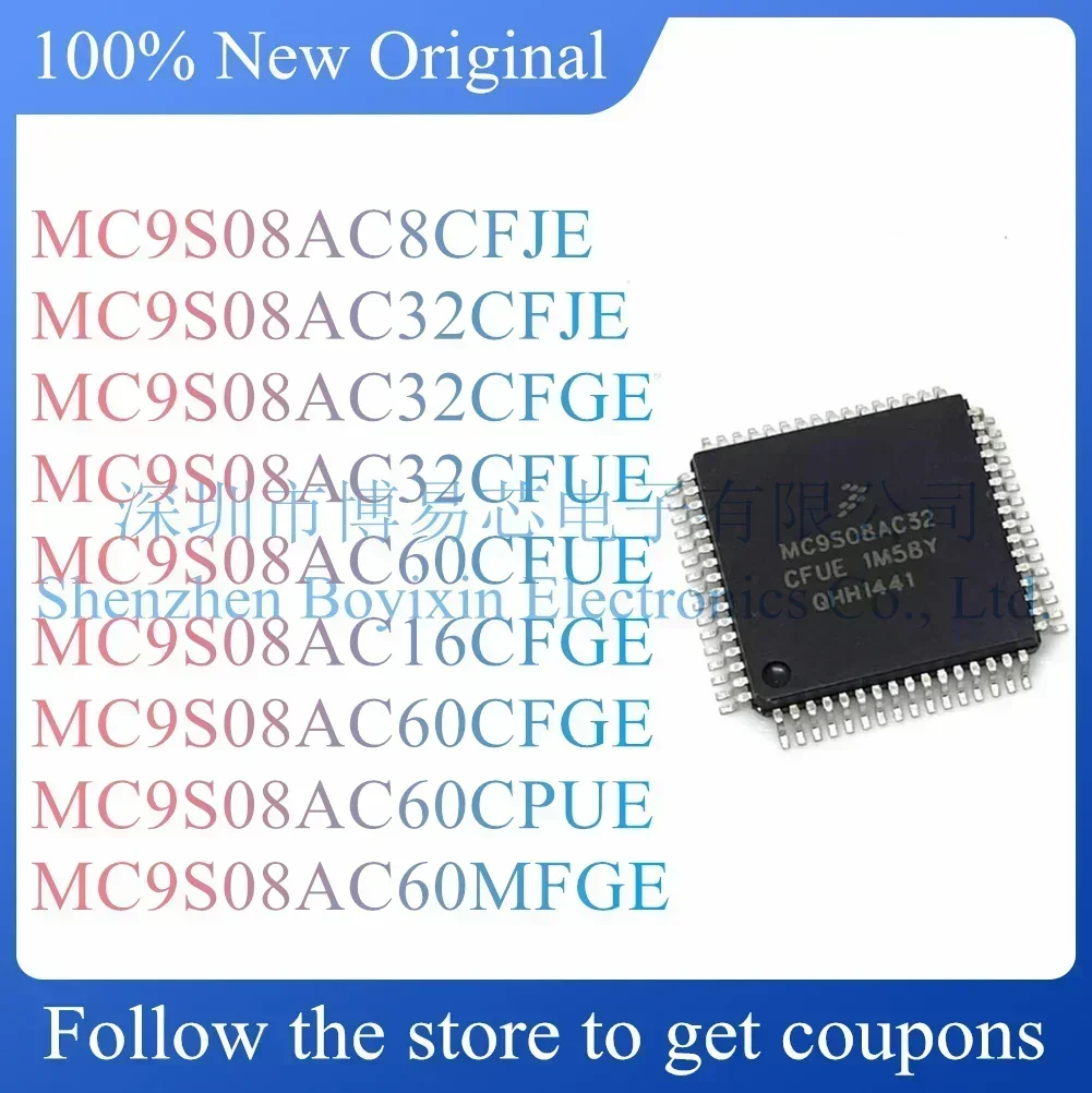 MC9S08AC8CFJE MC9S08AC32CFJE MC9S08AC32CFGE MC9S08AC32CFUE MC9S08AC60CFUE MC9S08AC16CFGE MC9S08AC60CFGE Test board