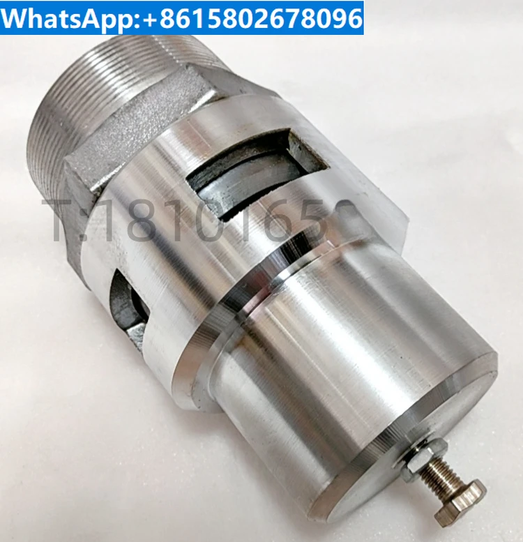 Fan specific pressure relief valve SVF-80 A27TW-2Q external thread spring adjustable air aluminum alloy DN80