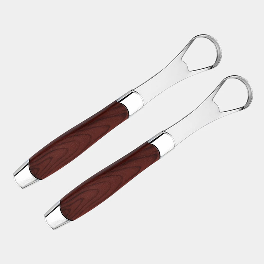 

BPA Free Tongue Scraper Brush for Fresh Breath All Day Natural Bad Breath Remover Oral Hygiene Dental Care Tool