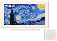 TCL NXTFrame 55A300 PRO QLED 55 ''4K Ultra HD 144Hz Google TV Dolby Vision IQ White