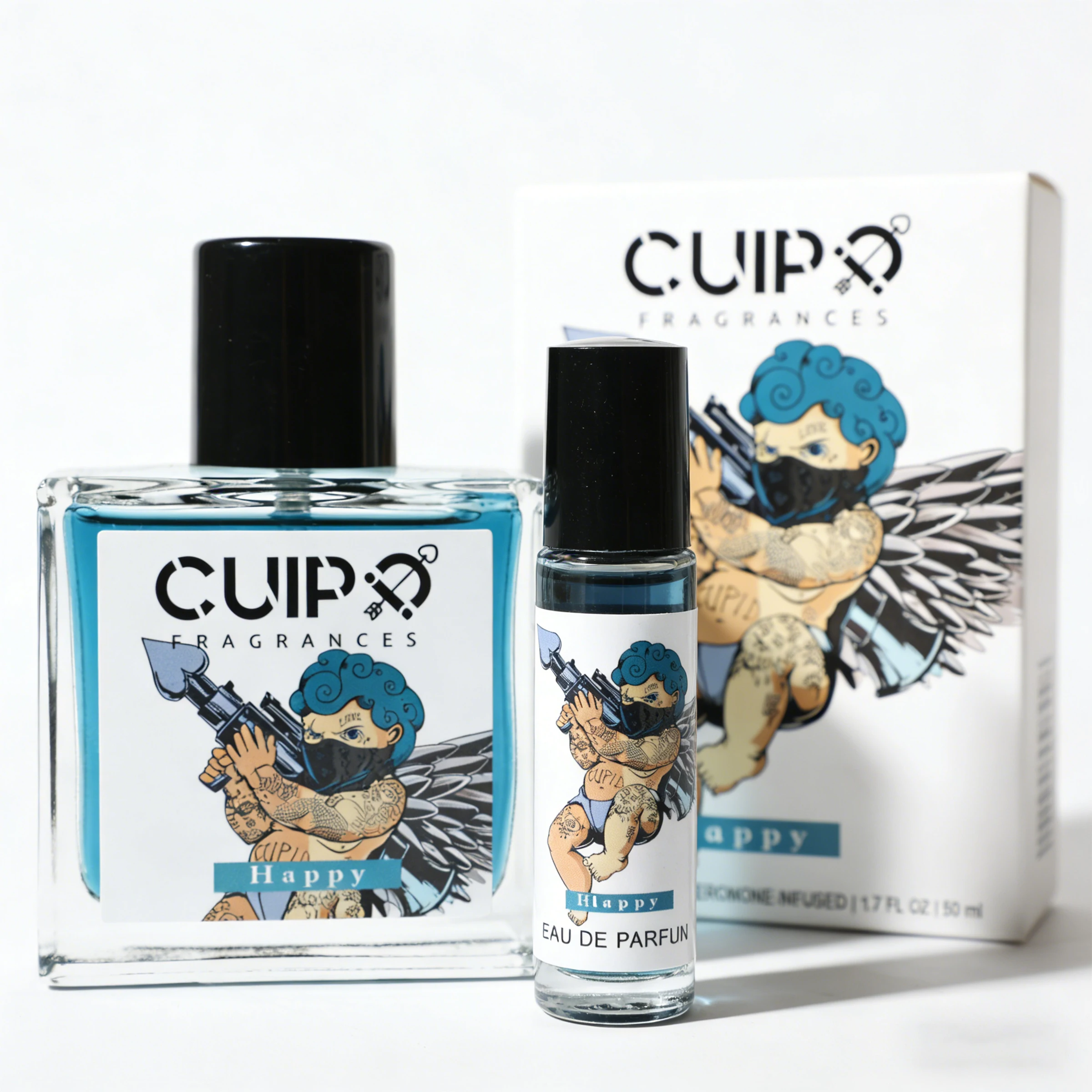 Cupid Cologne, Fragrance, Long-Lasting Scent, Citrus Marine Aroma, Unique Cologne, Ideal Gift for Men. 1.69 oz