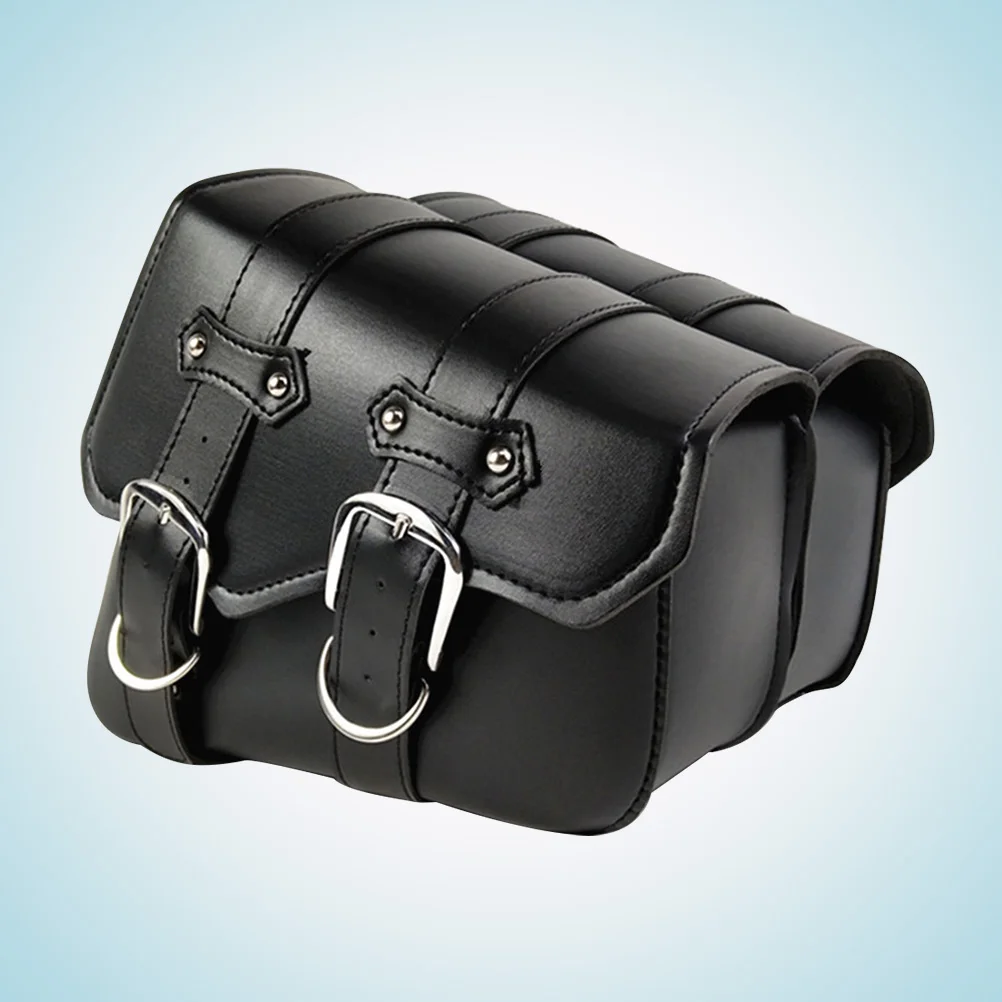 

1 Pair Motorcycle Hanging Bag Waterproof Pu Saddlebag For Motorbike Electric Motorcycle Storage Bag Luggage Panniers