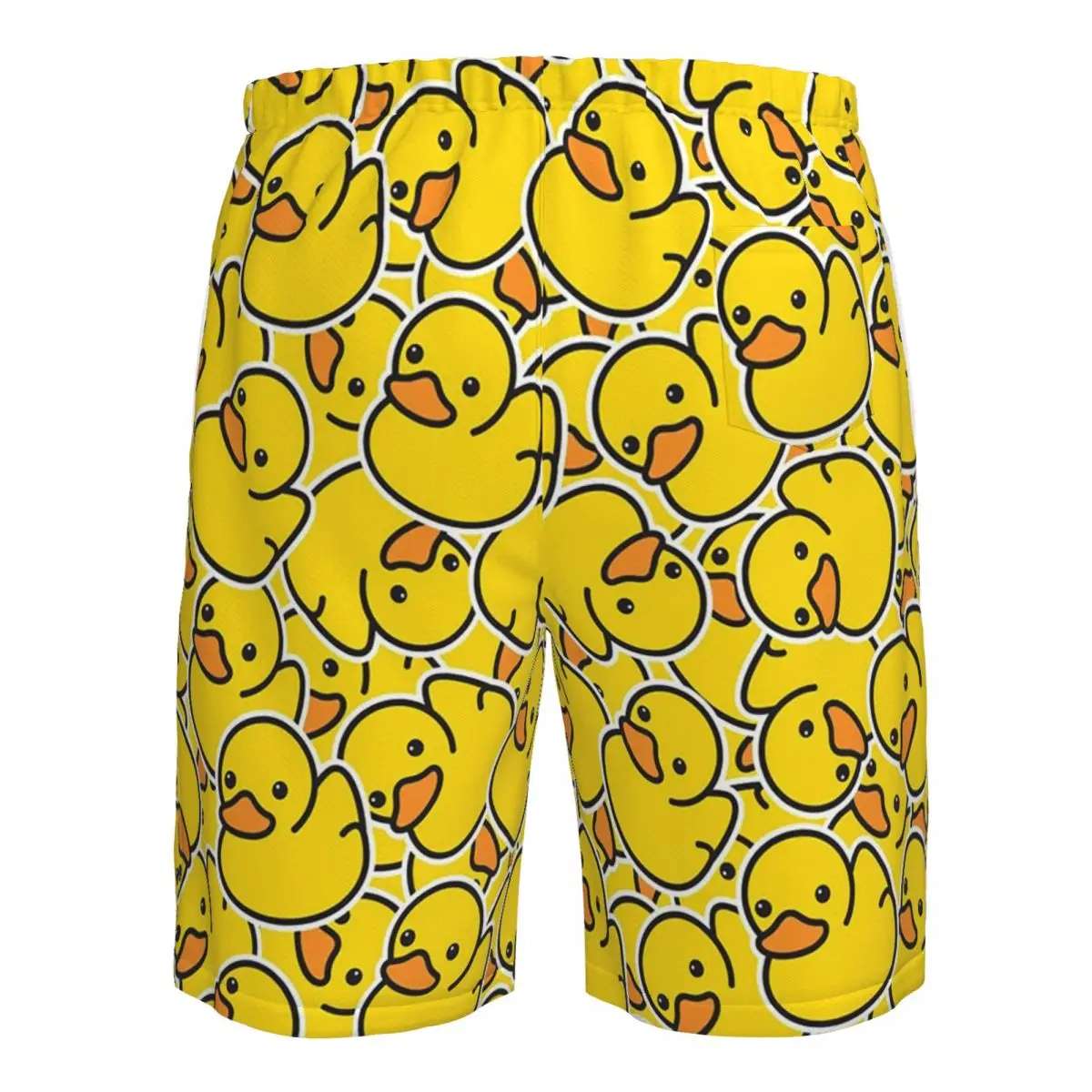 

Yellow Classic Rubber Duck Trunks Beach Board Shorts Casual Quick Dry Swim Summer Men Pants