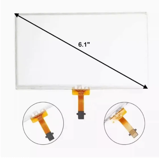 Touch screen da 6,1 pollici LA061WQ1-TD02 LA061WQ1-TD05 LA061WV1-TD01 schermo esterno