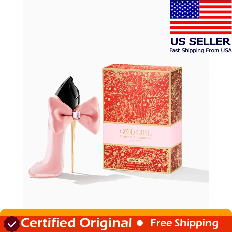 

Carolina Herrera Good Girl Blush Bowtastic Edition Women Eau De Parfum Spray Long Lasting Fragrance Natural Cologne 80ML Arabian