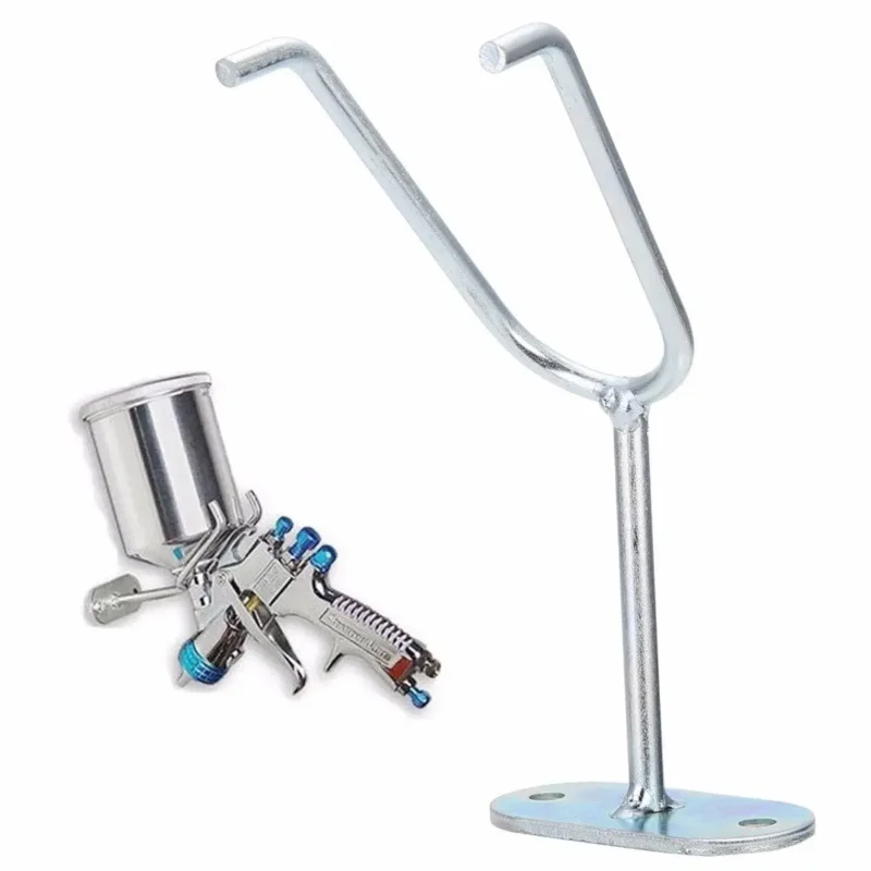 

Painting spray gun holder stand hand tools accessories wall bench Mount hook rack wall-mounted spray gun fixed bracket