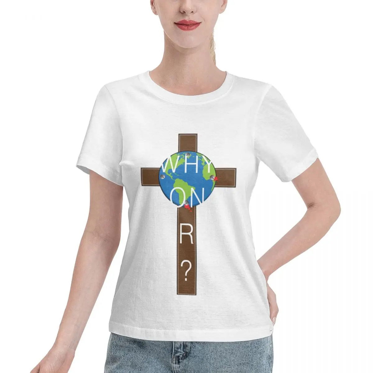 Autumn Inner Protect Our Planet Environmental Design Women's T-shirt Aesthetic Outfit Non Fading Tee