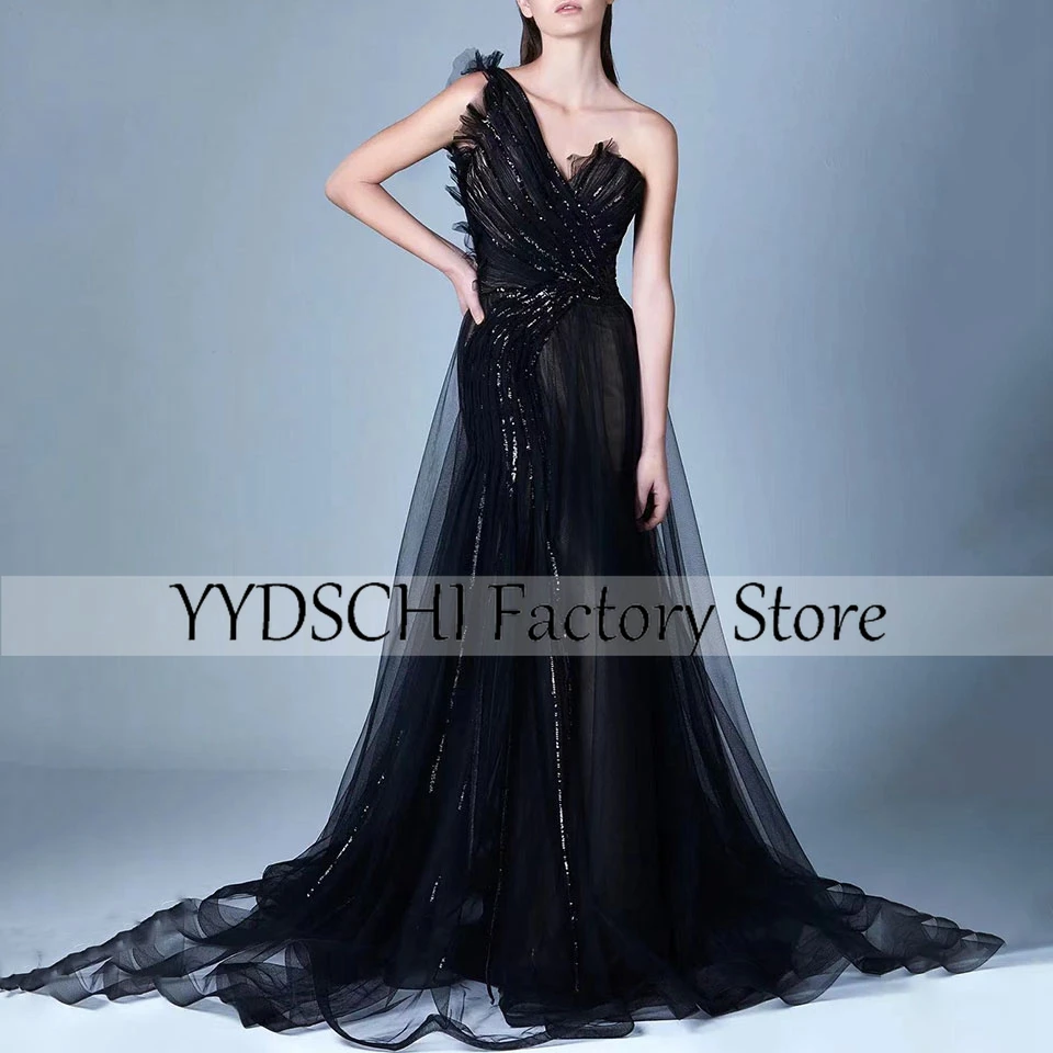 

Customized Cocktail Dress Black A-Line Evening Dress Lace Prom Dresses Sweetheart Sexy 2024 Formal for Women vestidos de noche