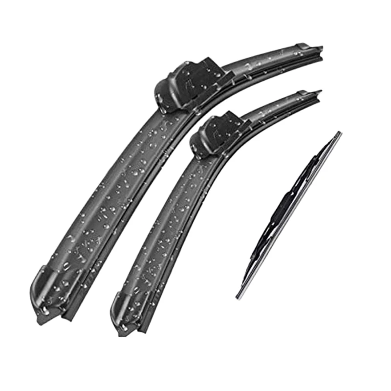 

Car Front And Rear Wiper Blade Kit Windshield Wiper Strip Front Rear Window Wiper Kit For Hyundai Tucson 2004-2009