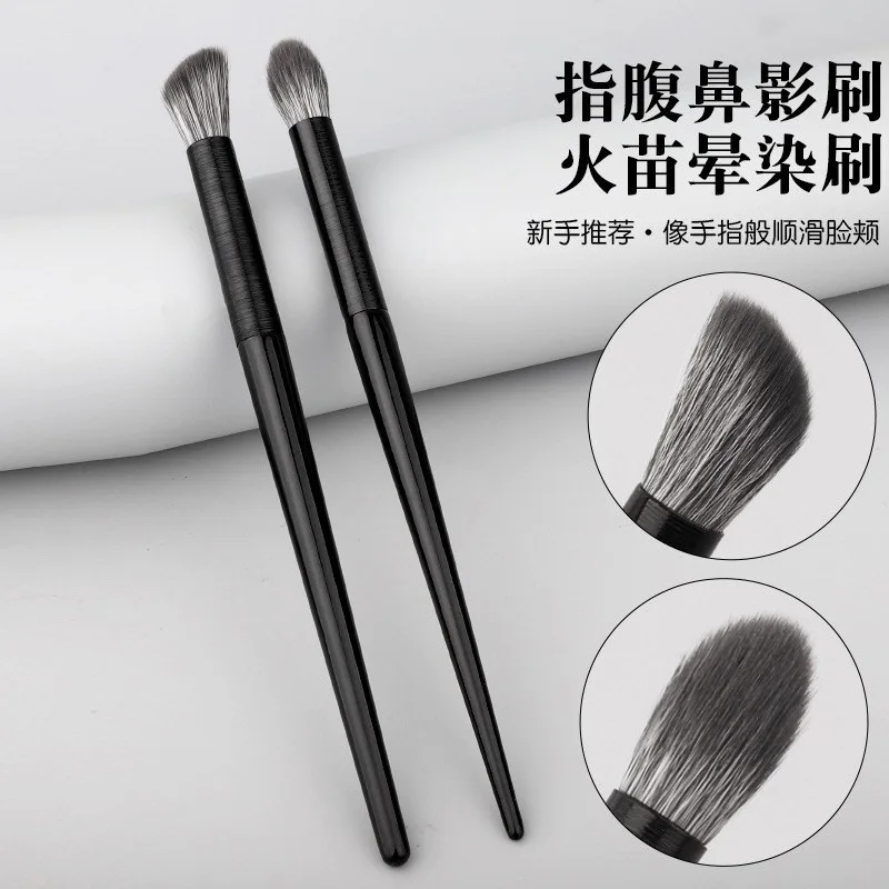 Make-up kwasten Neusschaduw Oogconcealer Gezichtsborstel Schuine schuine contour Vlam Hoogtepunt Cosmetische schoonheid Make-up tool