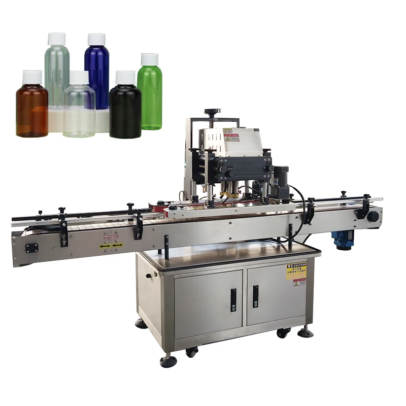 Full Automatic PET Plastic Glass Bottle Lid Screwing Capping Machine