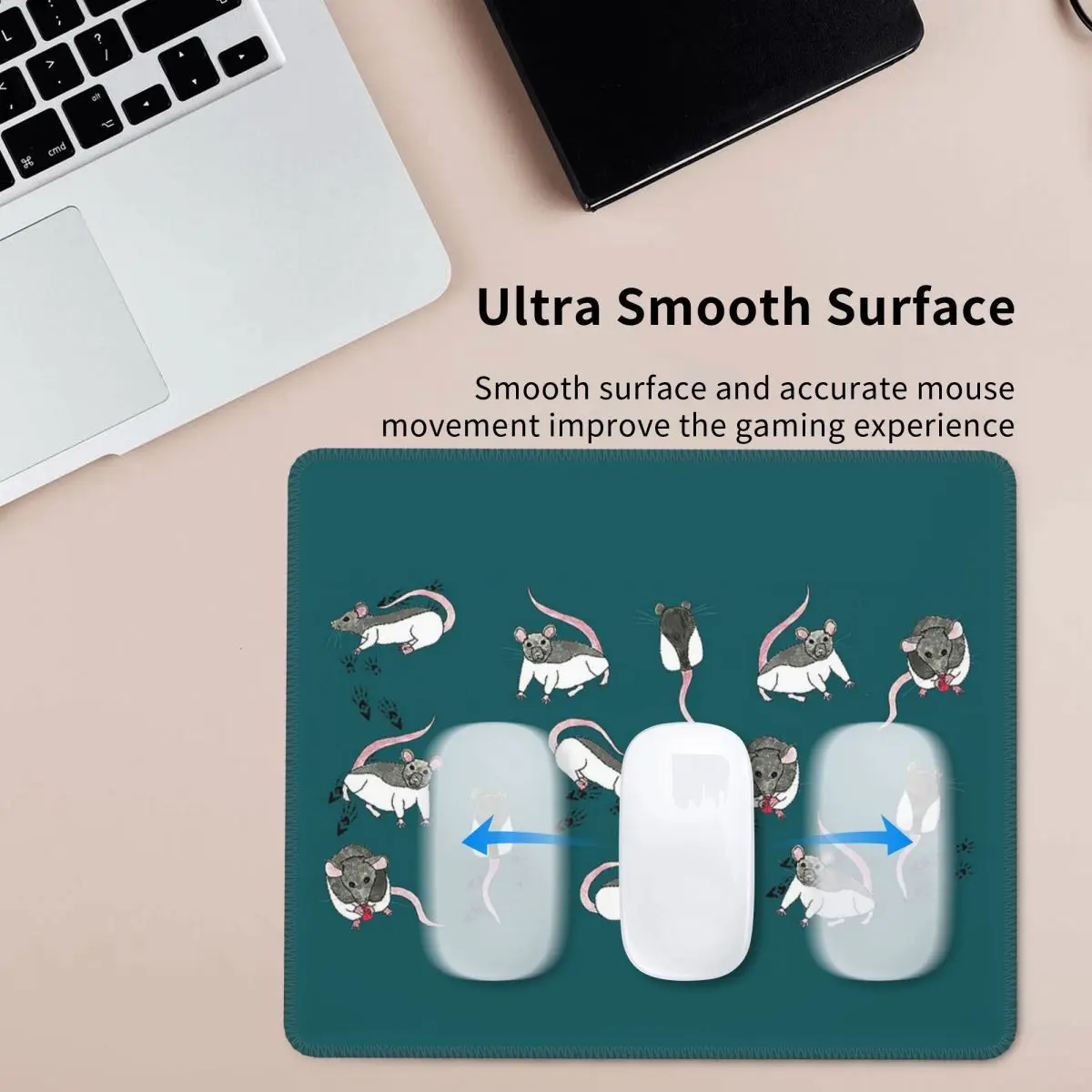 

Rats Mouse Pad Computer Keyboard Mouse Mat Gamer PC Laptop Desk Mat Office Accessories Table Mats
