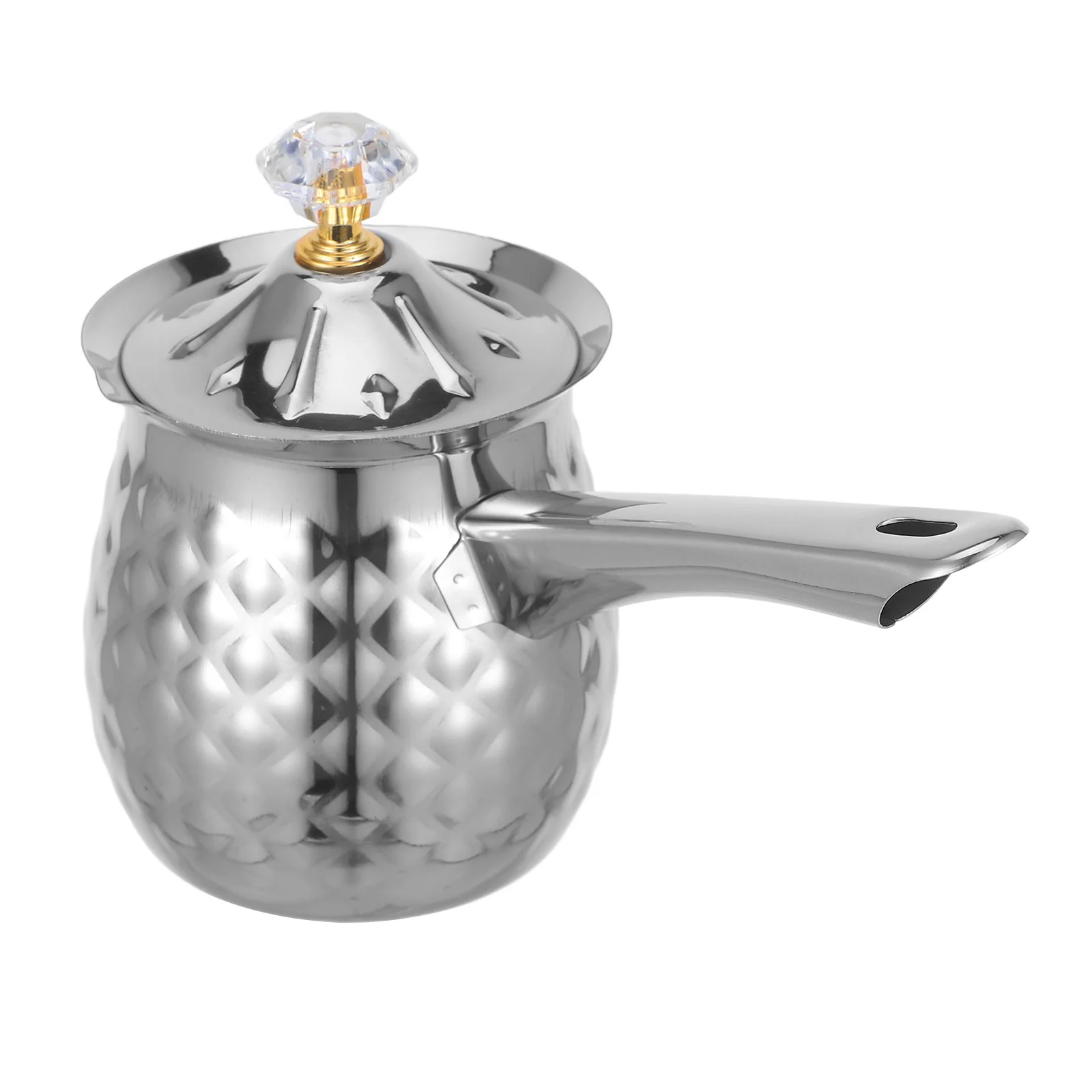 إبريق مزبد من الفولاذ المقاوم للصدأ 500 مللي كوب فني للحليب لأداة كابتشينو لاتيه ملحقات القهوة إبريق تبخير المطبخ #5